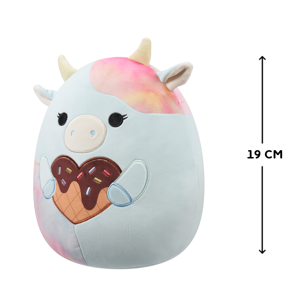 М'яка іграшка Squishmallows — Корівка Каєдія (Caedia) — 19 см — превʼю 5