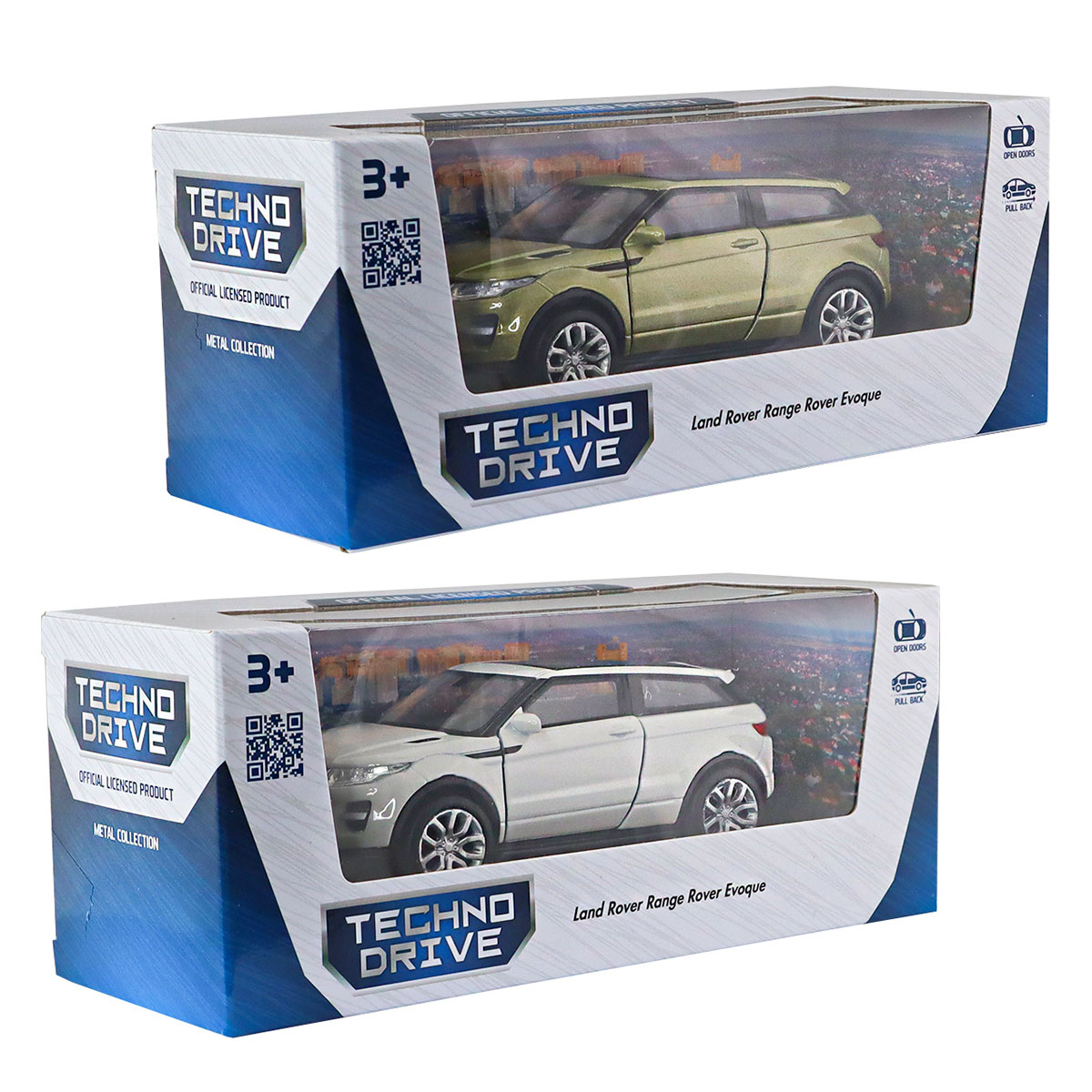 Автомодель Land Rover Range Rover Evoque TechnoDrive 1:43 металева — превʼю 23