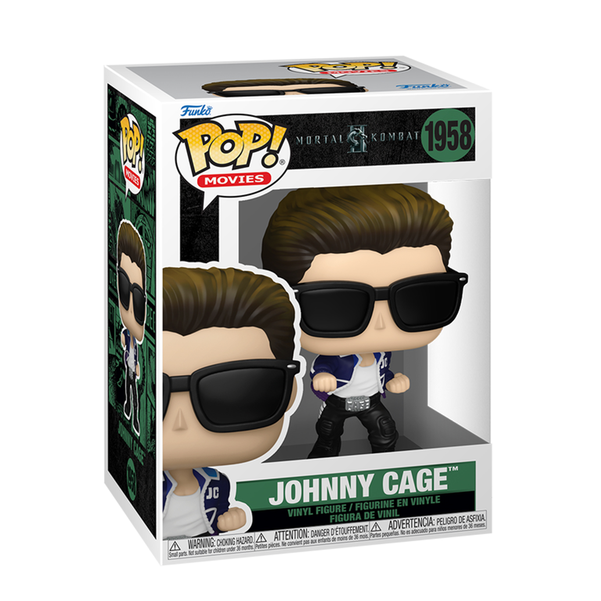 Колекційна ігрова фігурка Funko POP Mortal Kombat - Johnny Cage Джонні Кейдж — превʼю 3