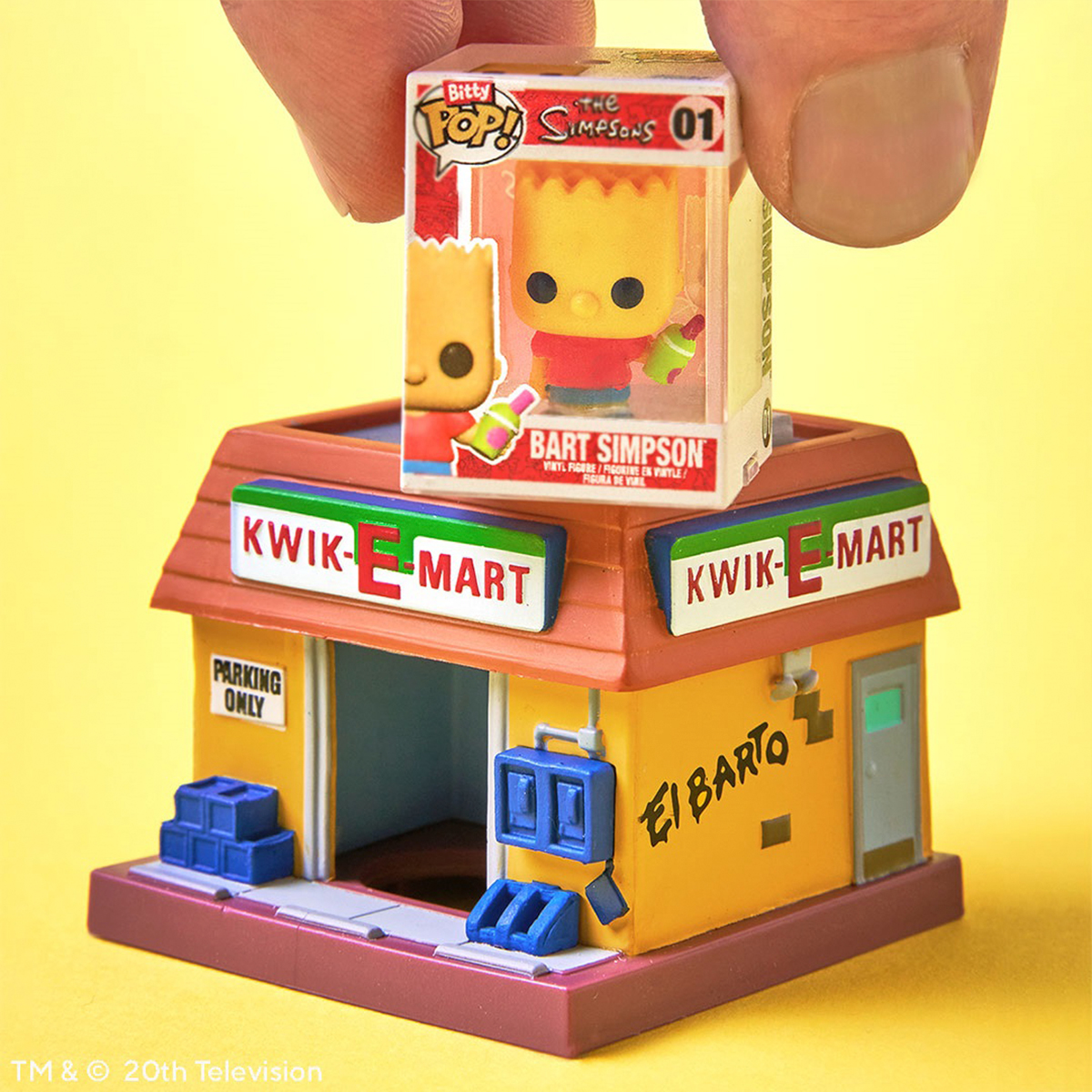 Фігурка Funko Bitty Pop Town — Барт Сімпсон і Квікі-Март (Bart Simpson and Kwik-E-Mart) — 1.9 см — превʼю 12