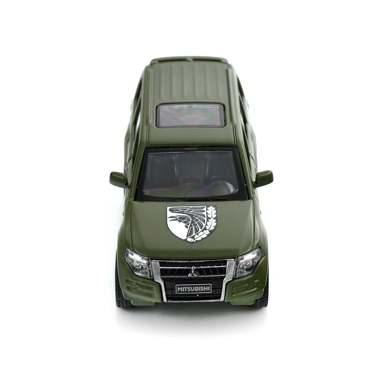 Колекційна автомодель TechnoDrive Mitsubishi Pajero 93 ОМБр Шеврони Героїв 1:42 — превʼю 31