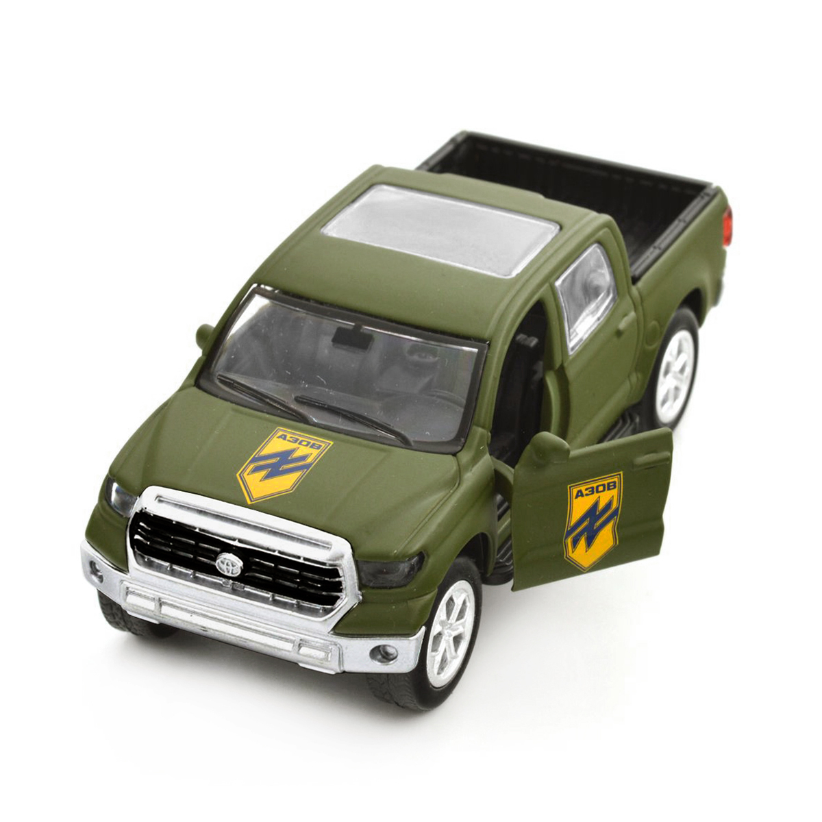 Автомодель Toyota Tundra Азов серії Шеврони Героїв 1:40 металева — превʼю 32