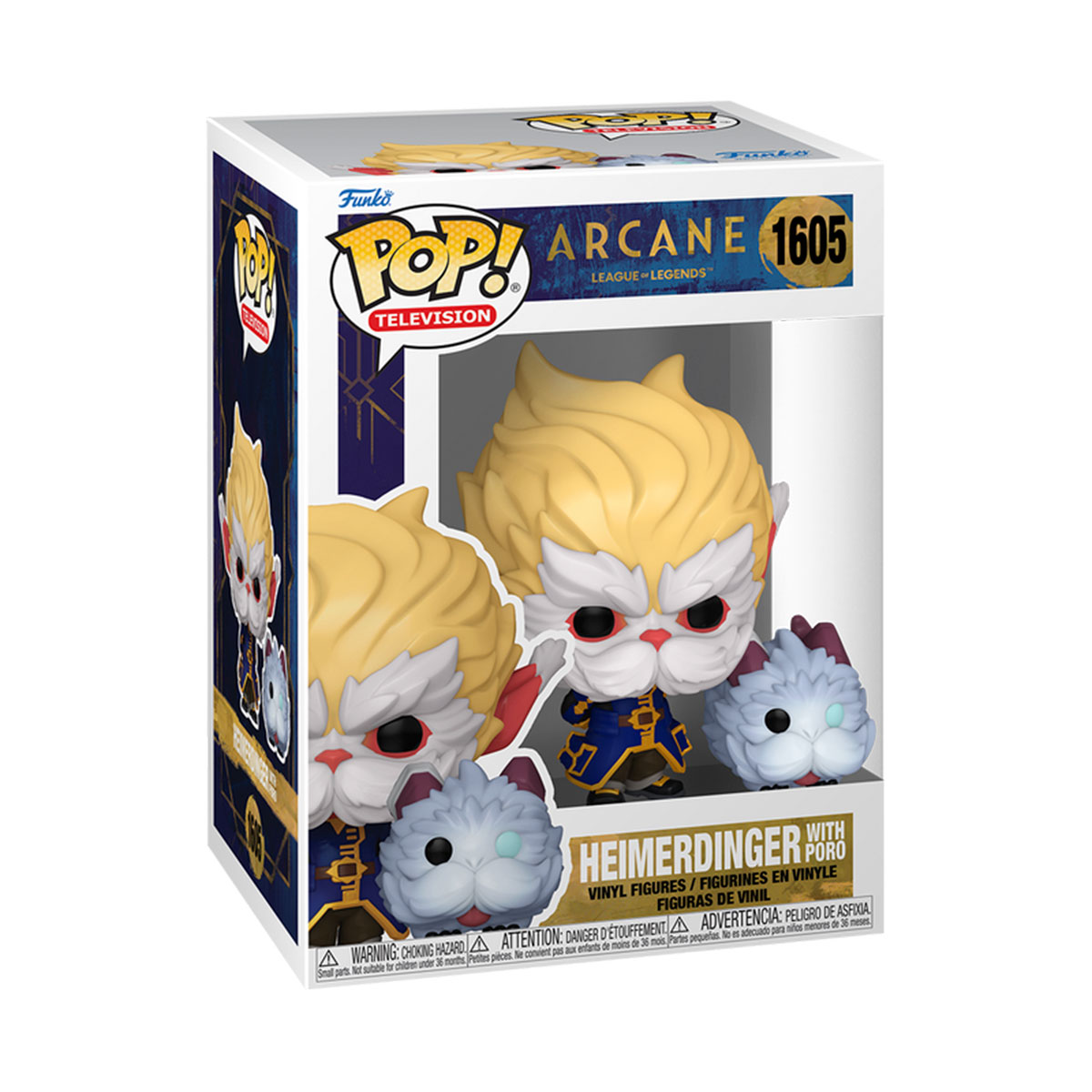 Ігрова фігурка Funko POP - Хеймердінгер з Поро - Heimerdinger with Poro — превʼю 8