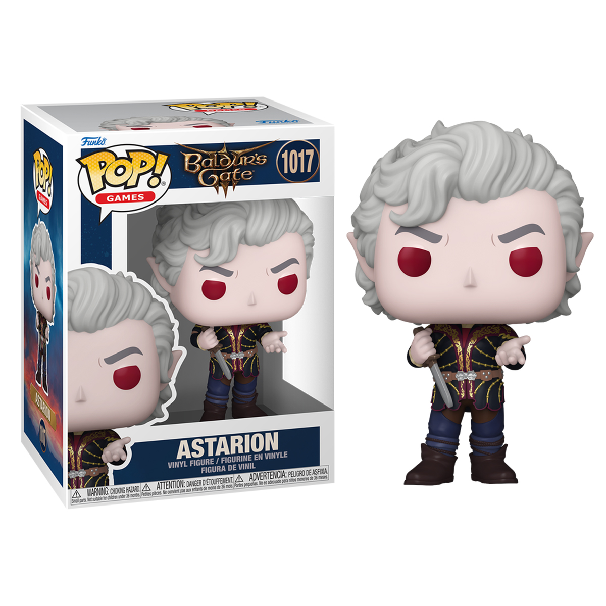 Колекційна ігрова фігурка Funko POP - Astarion - Baldurs Gate - Персонаж — превʼю 7