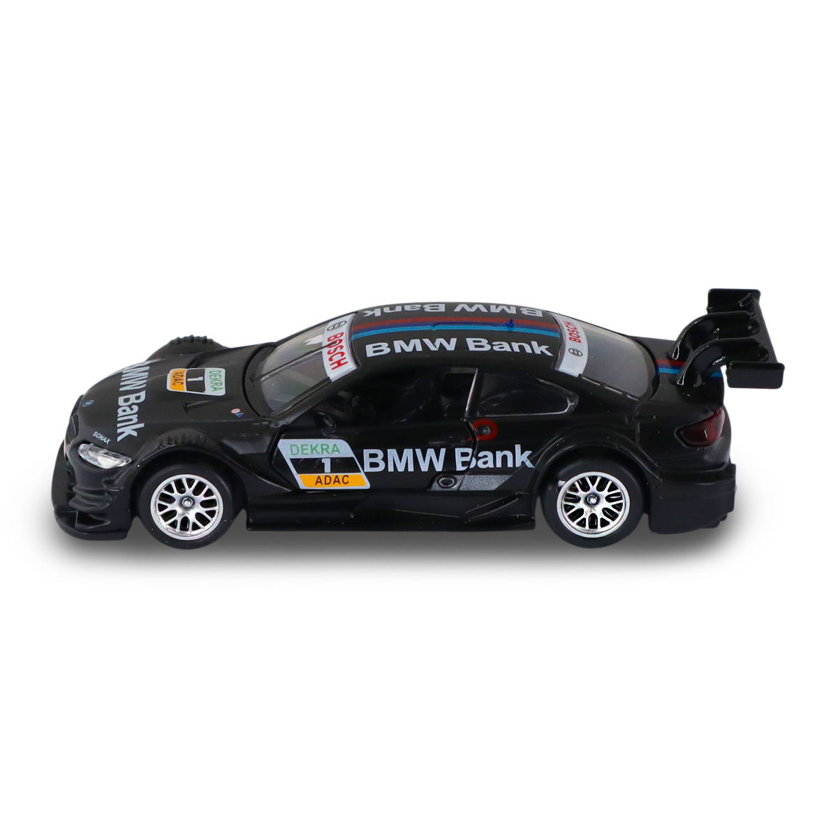 Автомодель BMW M3 DTM Techno Drive 1:42 Чорна металева — превʼю 23