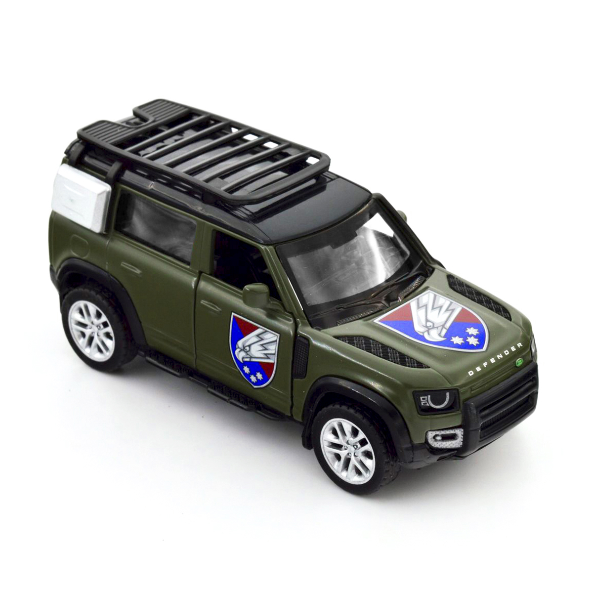 Колекційна модель Land Rover Defender 110 25 ОПДБр Techno Drive 1:43 металева — превʼю 30