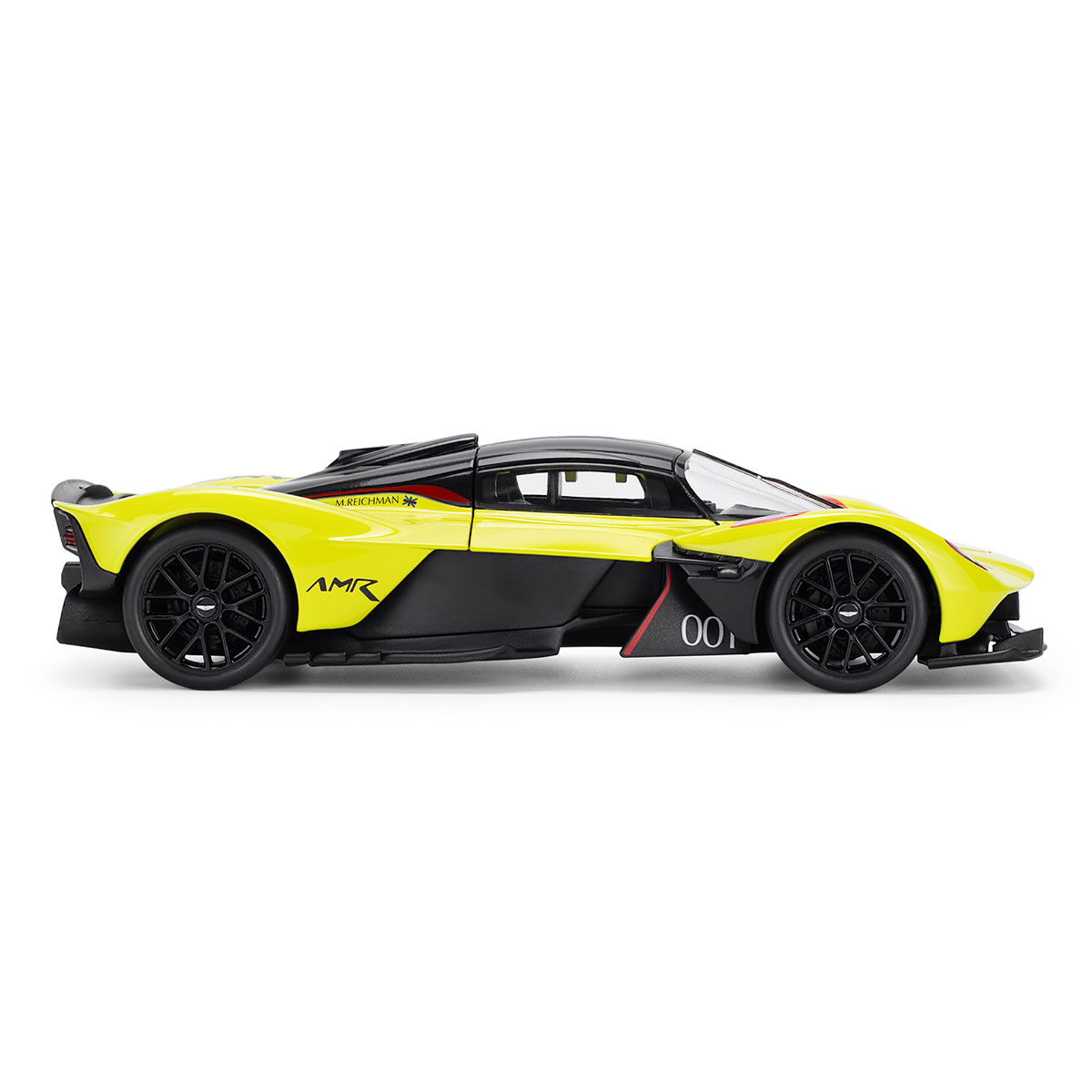 Автомодель Aston Martin Valkyrie Techno Drive 1:18 Жовта металева — превʼю 27