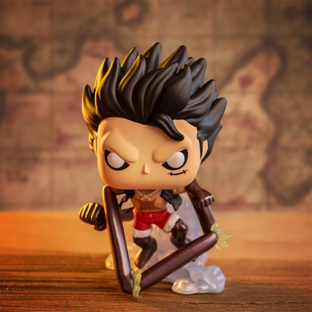 Колекційна фігурка аніме герой Funko POP - Luffy One Piece Багатоколірна — превʼю 6