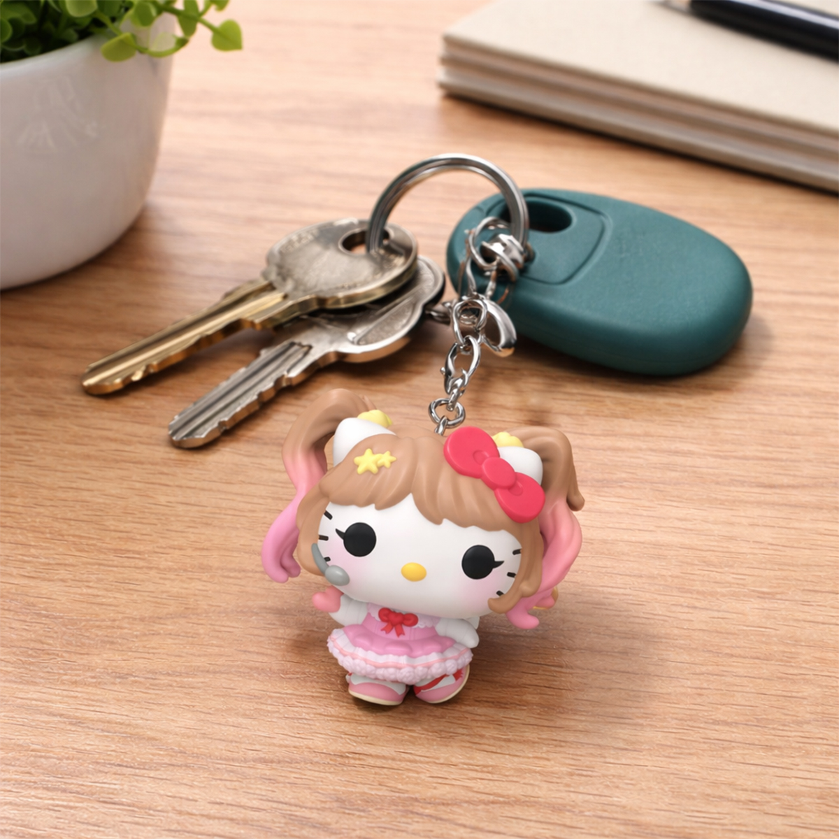 Ігрова фігурка на кліпсі Funko POP Hello Kitty - Hello Kitty K-Pop Багатоколірна — превʼю 7