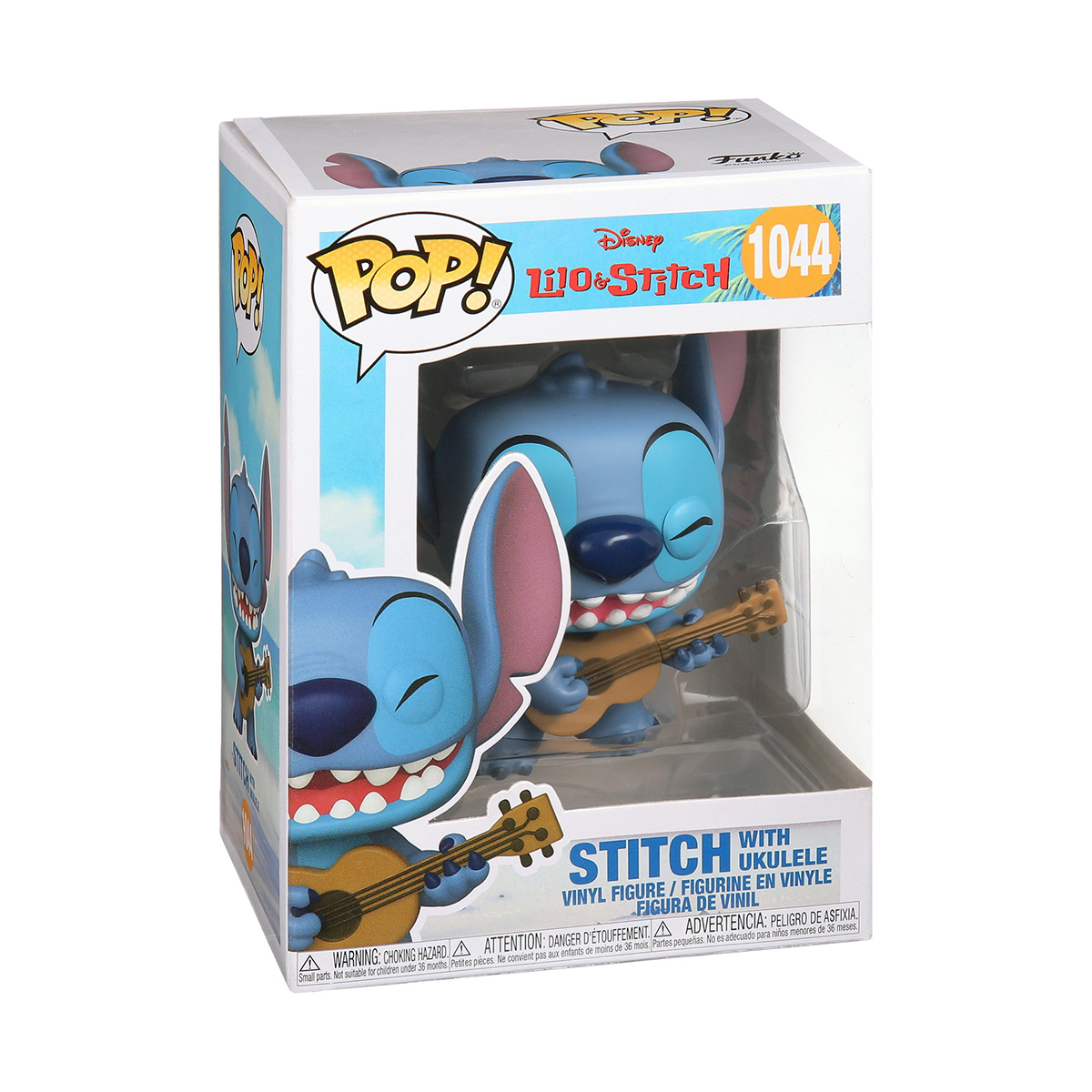 Колекційна ігрова фігурка Stitch - Стіч Funko POP Lilo and Stitch Музика — превʼю 6