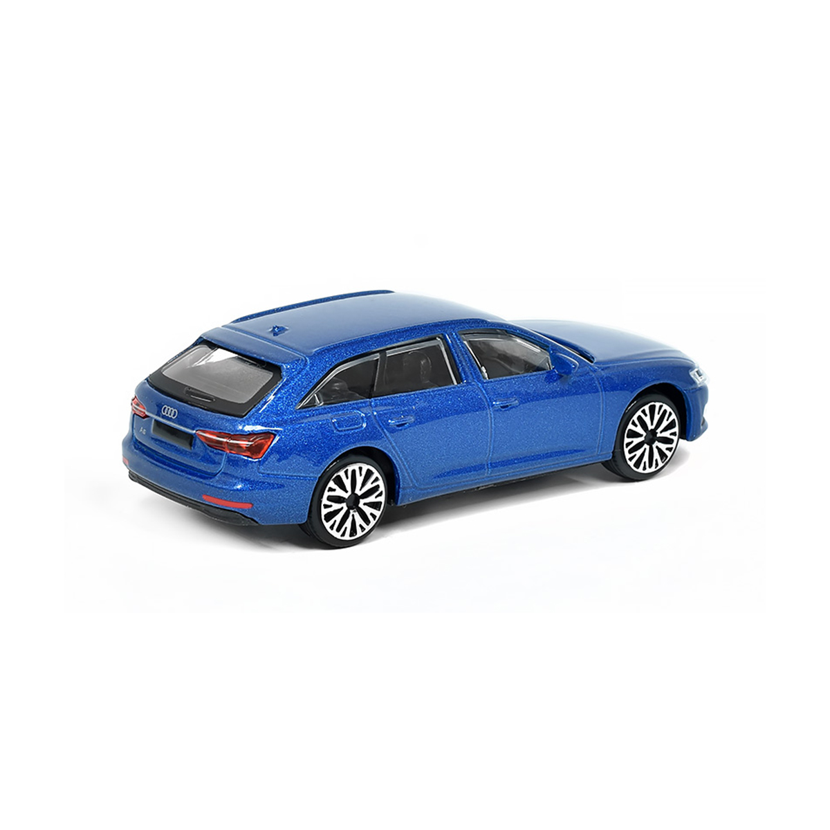 Ігровий набір евакуатор з металевою машинкою Audi A6 Avant 1:43 Синій — превʼю 17