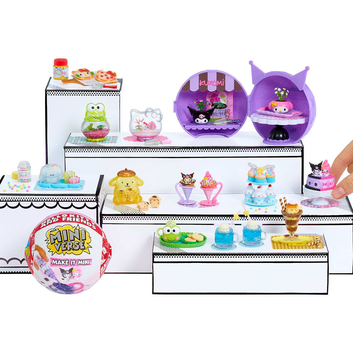 Ігровий набір Miniverse Sanrio S2 для творчості з Хеллоу Кітті та друзями — превʼю 20