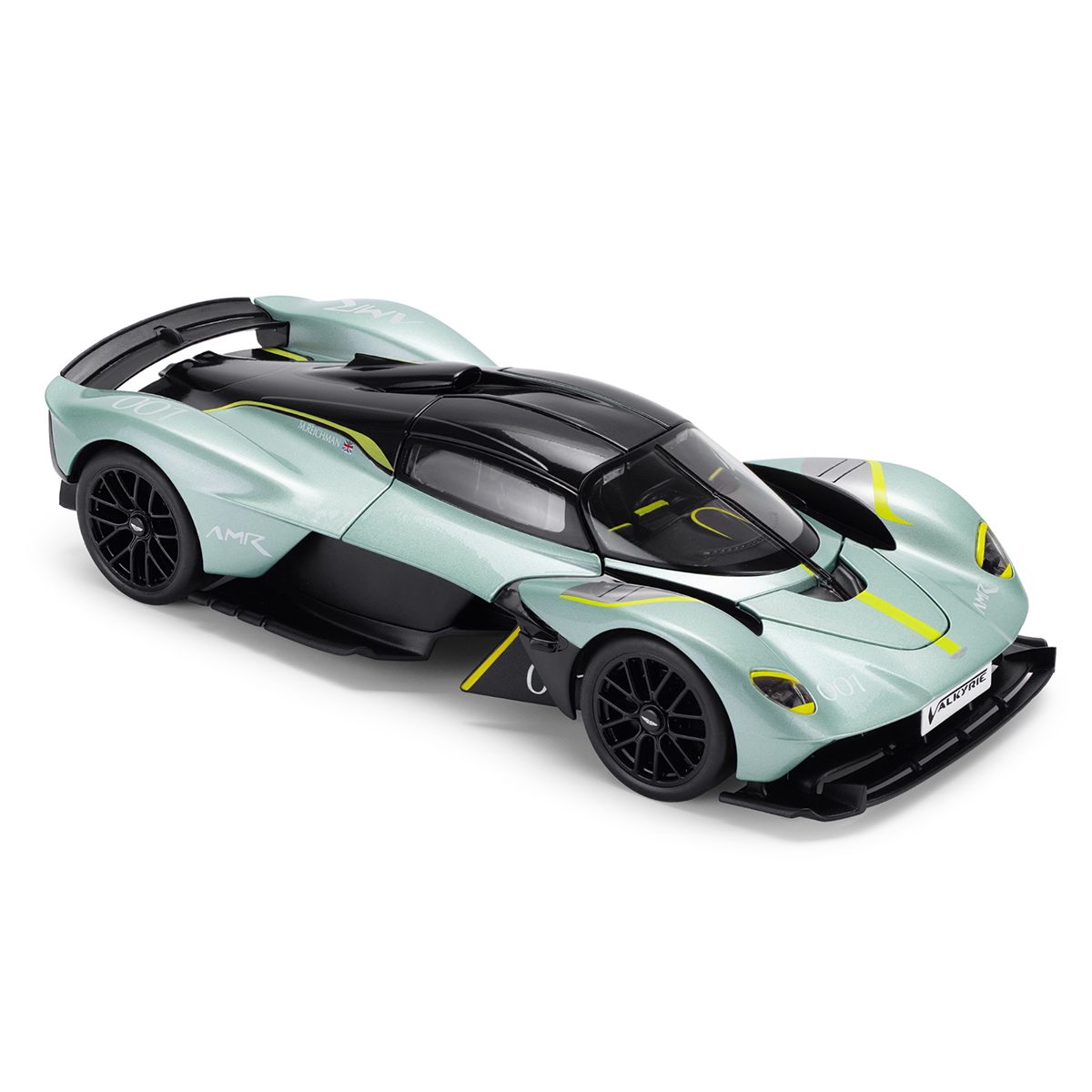 Автомодель Aston Martin Valkyrie Techno Drive 1:18 металева Зелена — превʼю 25