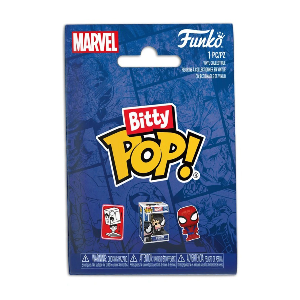 Фігурка Funko Bitty Pop — Людина-Павук (Spider-Man) — 2,3 см в асортименті — превʼю 4