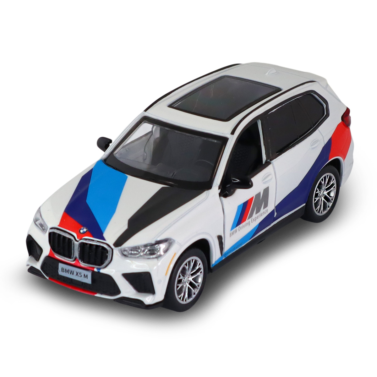 Автомодель BMW X5 M Techno Drive металева 1:43 Біла — превʼю 16