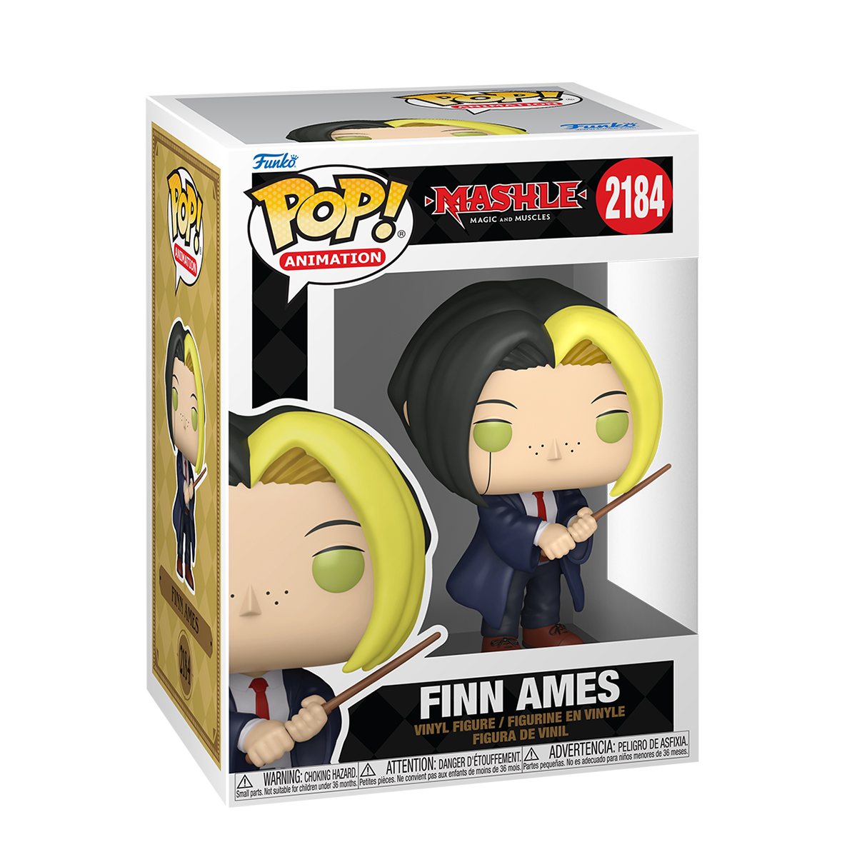 Колекційна ігрова фігурка Funko POP - Mashle Magic and Muscles Finn Ames — превʼю 4