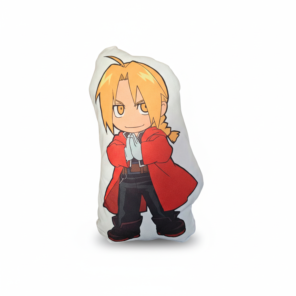 Фігурна подушка Едвард Елрік Edward Elric Сталевий алхімік Fullmetal Alchemist 30x40 см — превʼю 3