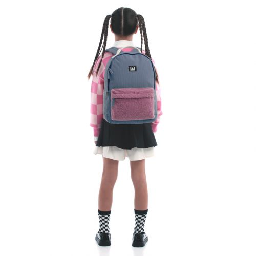 Рюкзак міський GoPack Education Teens 147 для підлітків з відділенням для ноутбука 1 відділення Темно-сірий — превʼю 4