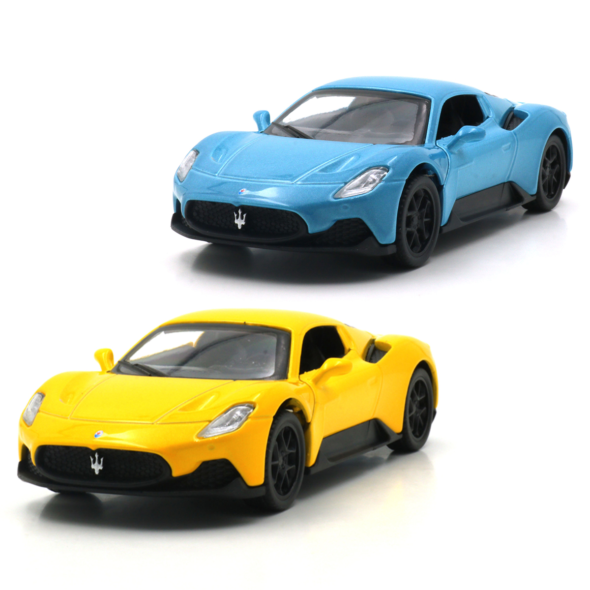 Автомодель Techno Drive Maserati MC20 металева 1:41 синя — превʼю 8