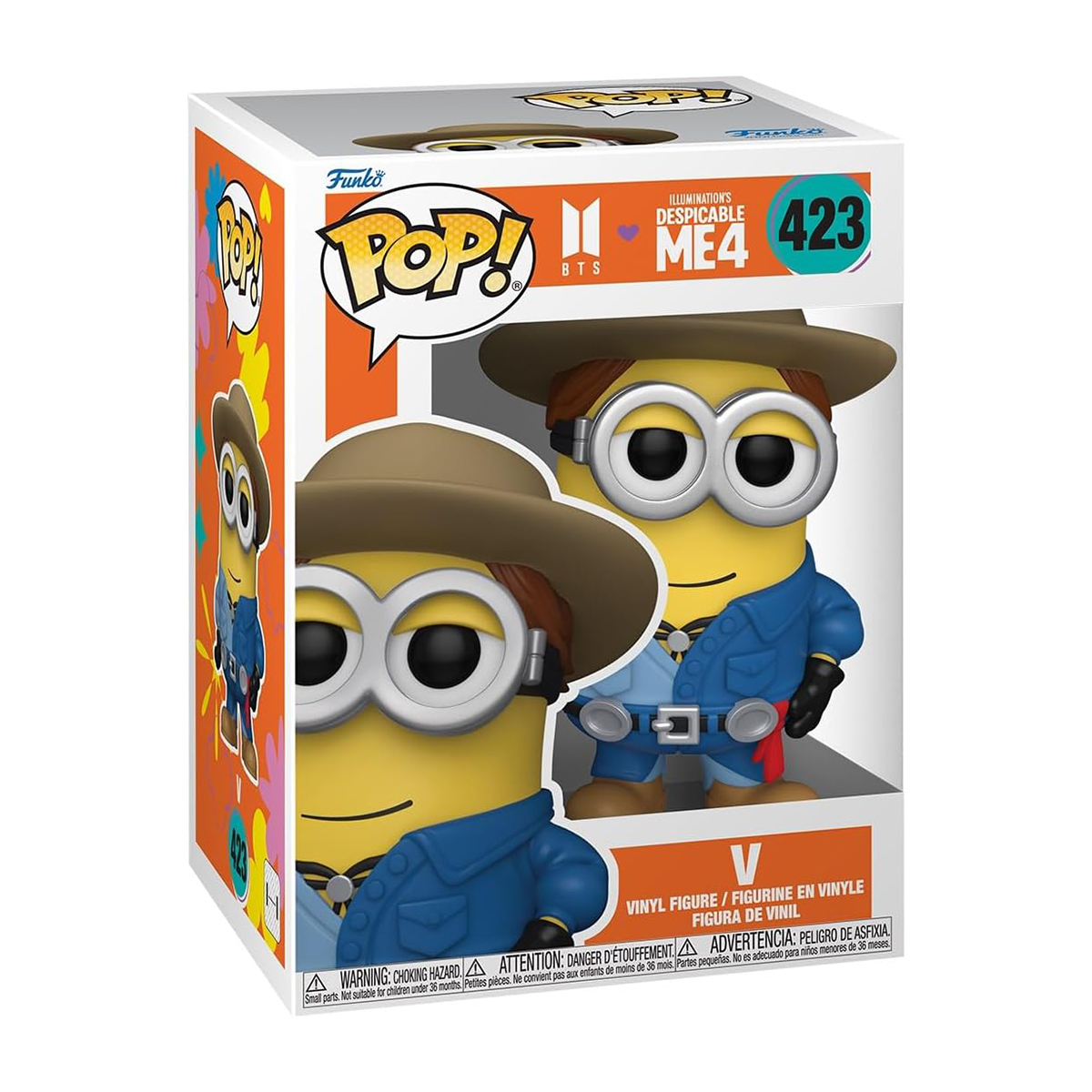 Ігрова фігурка Funko POP Minions x BTS V - Ві колекційна мультгерой Вініловий — превʼю 3
