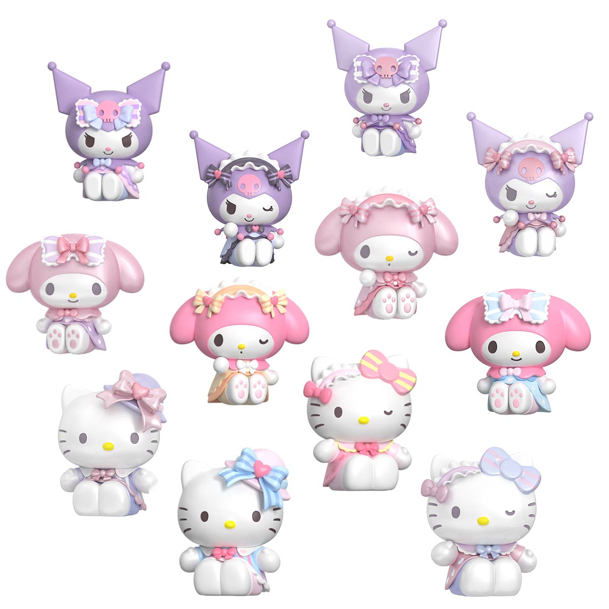 Фігурка-сюрприз Pop Top Sanrio – Елегантні панянки – Hello Kitty My Melody Kuromi — превʼю 11