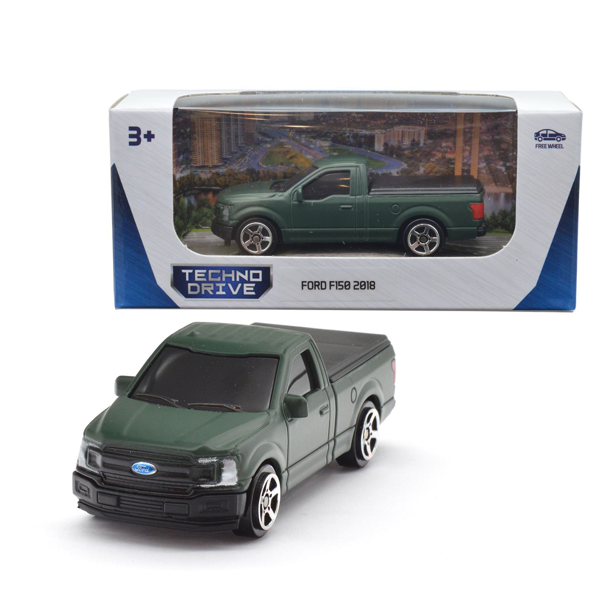 Колекційна машинка TechnoDrive масштаб 1:64 металева — превʼю 5