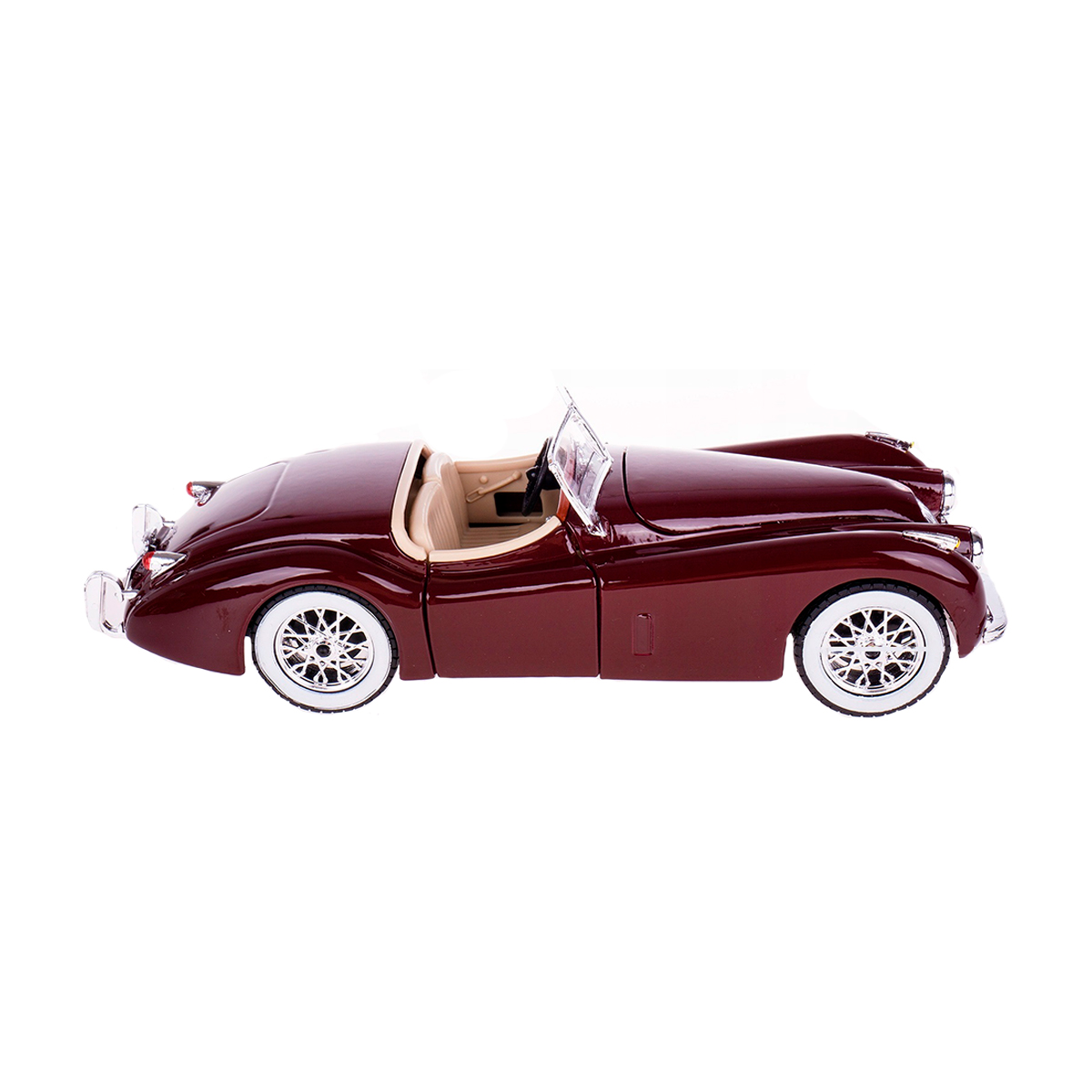 Колекційна автомодель Jaguar XK 120 1951 Bburago 1:24 металева — превʼю 17