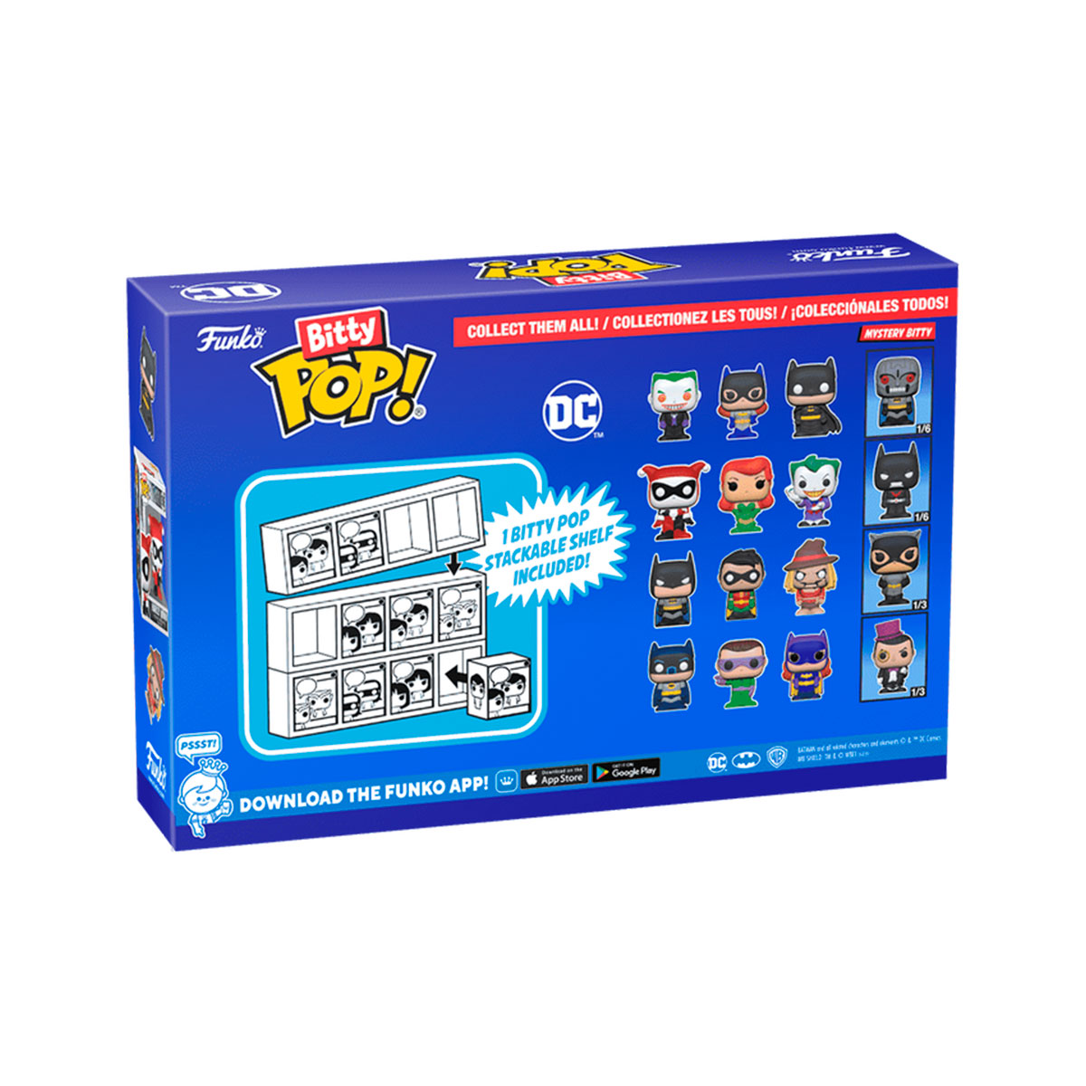 Фігурки Funko Bitty Pop — DC Comics — 2,5 см в асортименті — превʼю 9