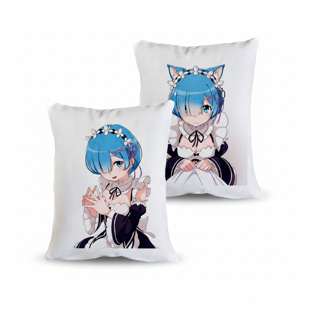 Подушка Життя в альтернативному світі з нуля Re Zero Kara Hajimeru Isekai Seikatsu 25x20 см — превʼю 2
