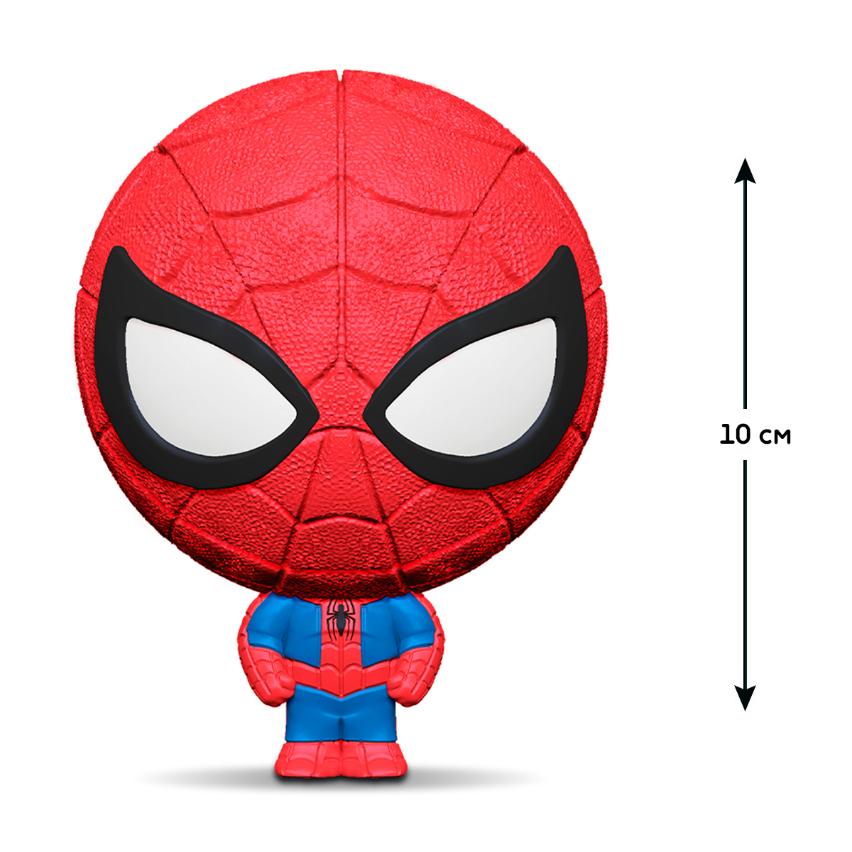 Стретч-іграшка HeroPop Spider-Man Elastikorps Червоний — превʼю 8