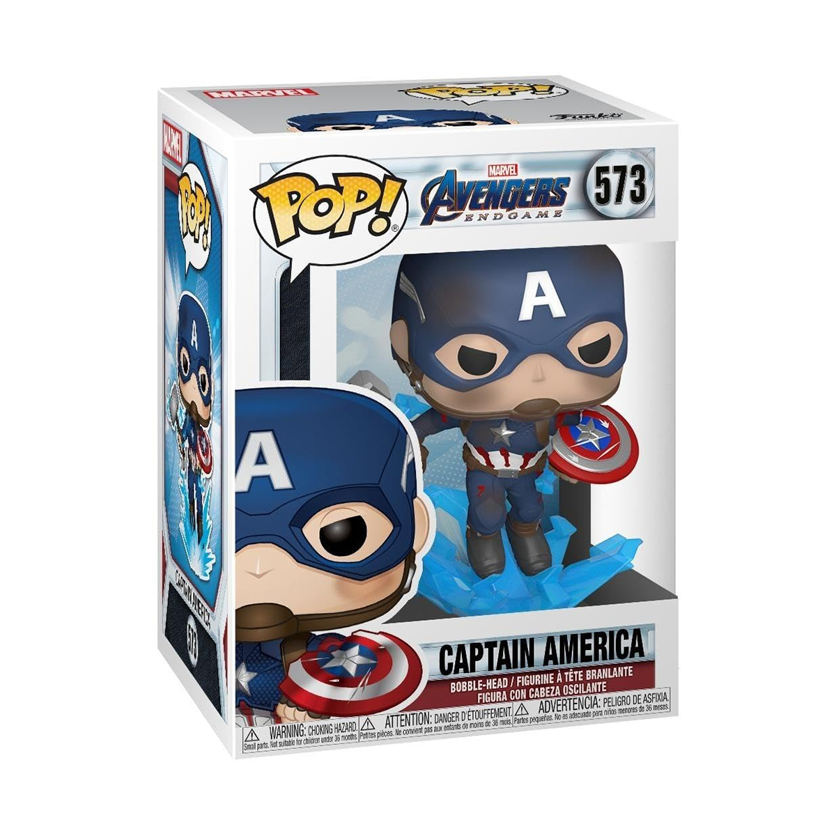 Колекційна фігурка Marvel Avengers Endgame - Captain America Funko POP — превʼю 7