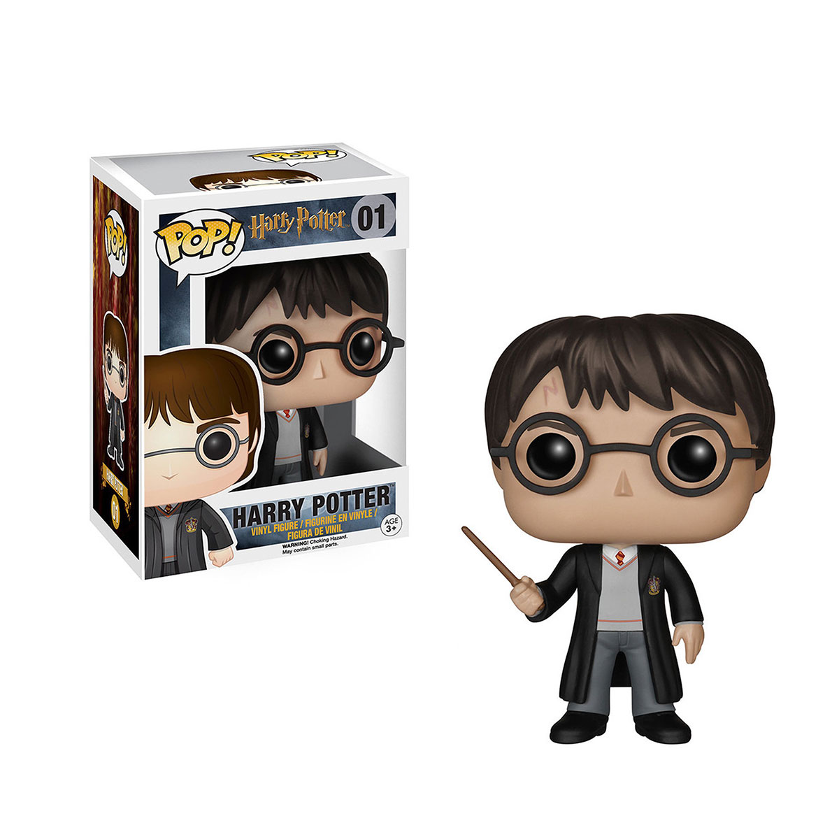 Колекційна фігурка Harry Potter Гаррі Поттер Funko Pop з чарівною паличкою — превʼю 4