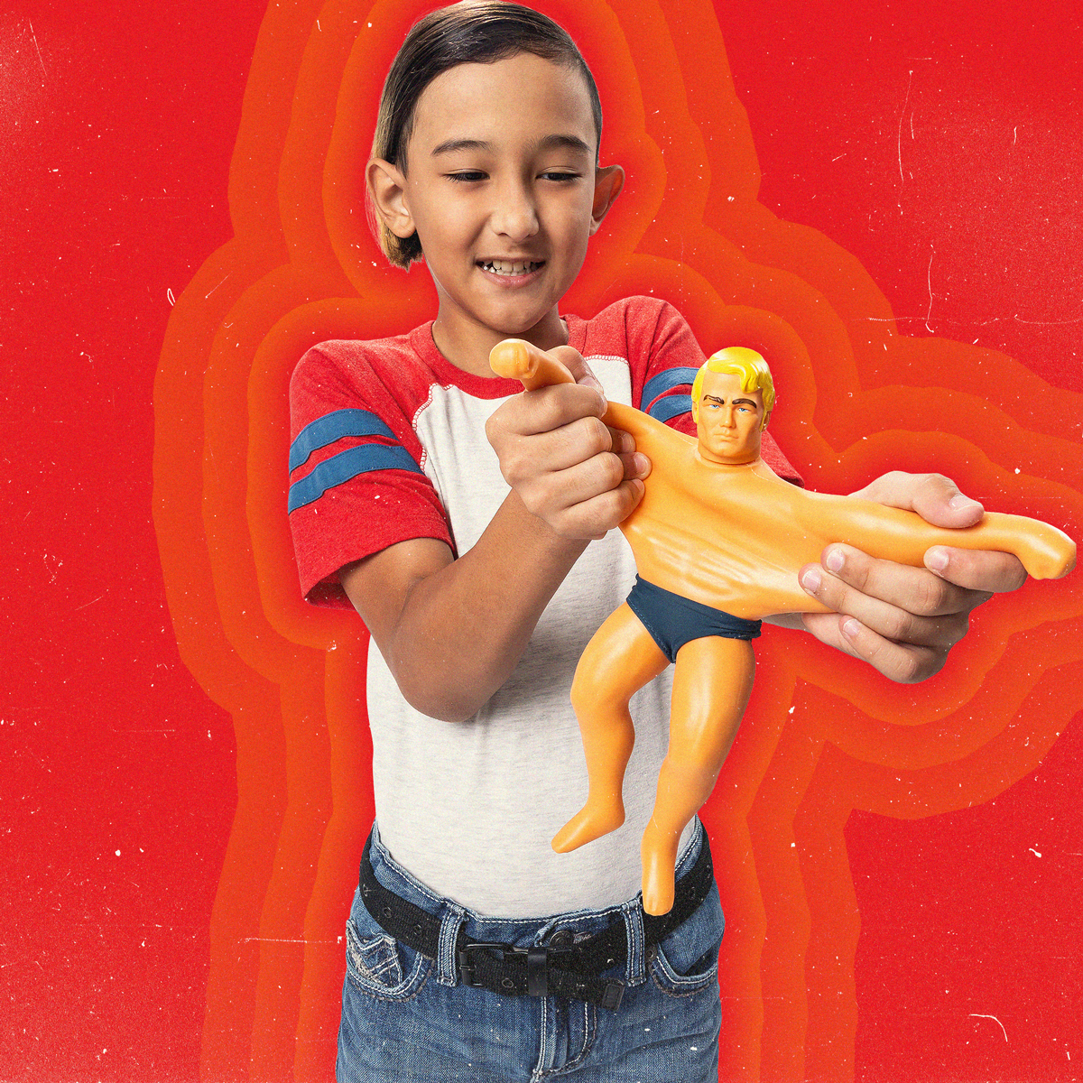 Стретч-іграшка еластичний фігурка Stretch Armstrong Силач Армстронг унісекс — превʼю 12