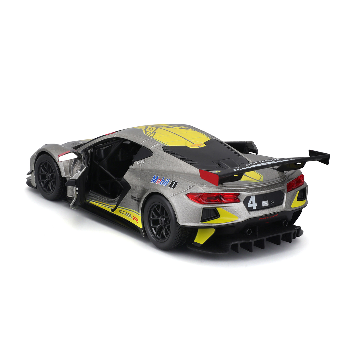 Автомодель Bburago Chevrolet Corvette C8.R 1:24 Сіра — превʼю 14