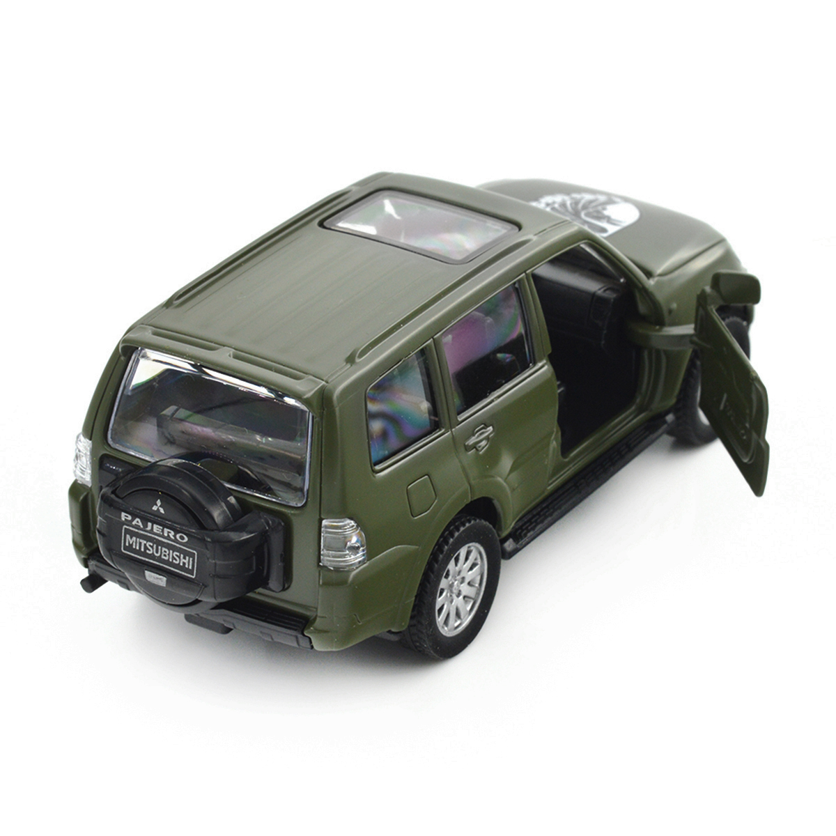 Колекційна автомодель TechnoDrive Mitsubishi Pajero 93 ОМБр Шеврони Героїв 1:42 — превʼю 18