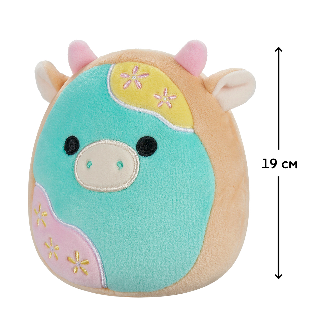 М'яка іграшка Squishmallows – Пастельна корівка (Pastel Cow) – 19 см — превʼю 8