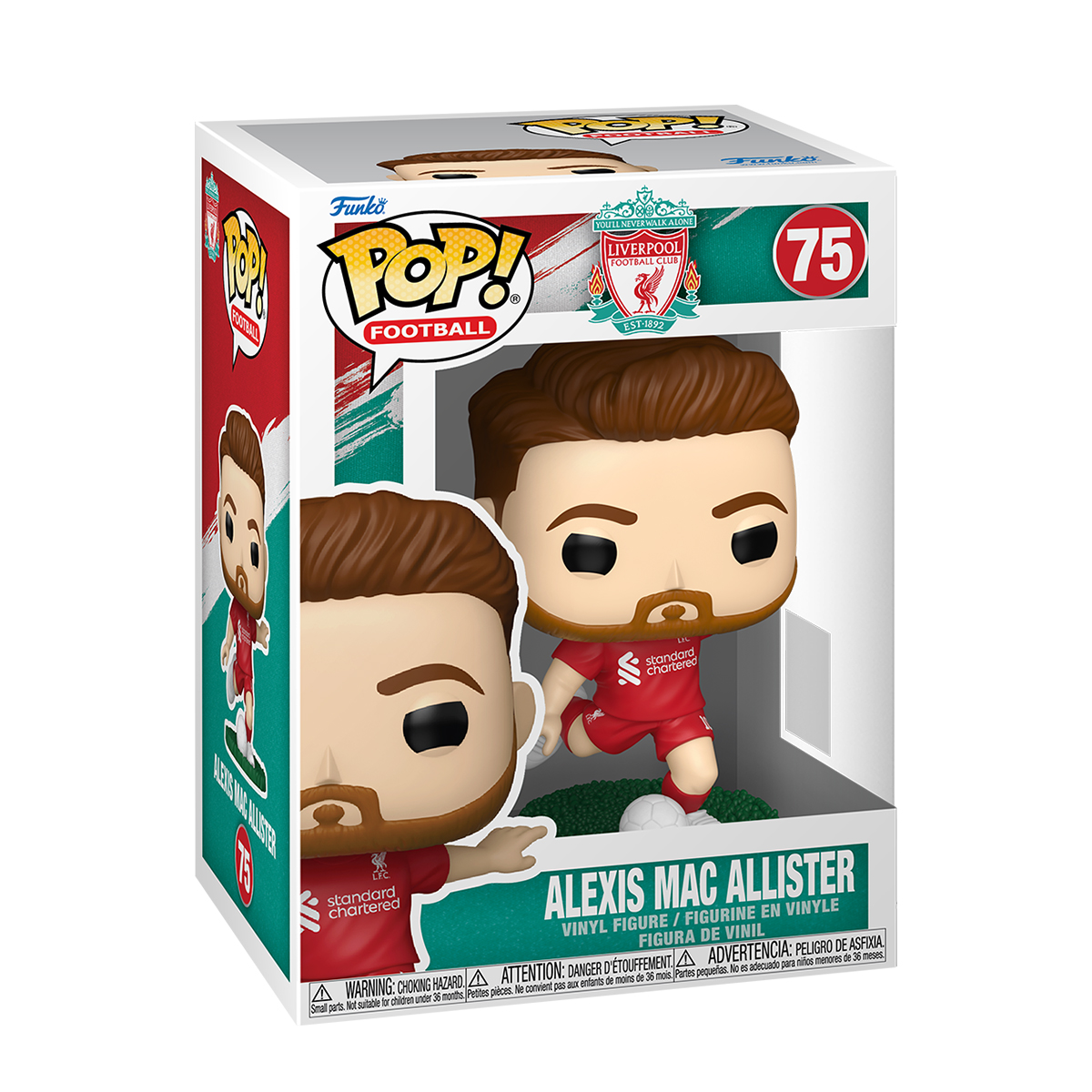 Колекційна ігрова фігурка Футбол-Alexis Mac Allister-Funko POP-Спортивна — превʼю 4