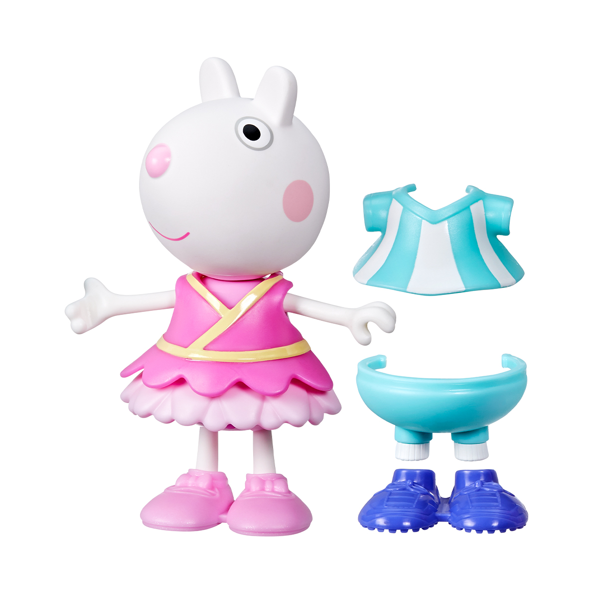 Ігровий набір дитячий Peppa Figurines Одягни Сюзі 15 см з аксесуарами — превʼю 11