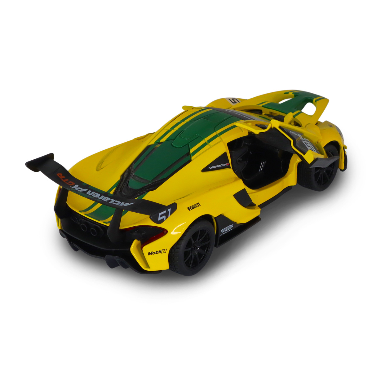 Автомодель McLaren P1 Techno Drive 1:24 Жовта — превʼю 17