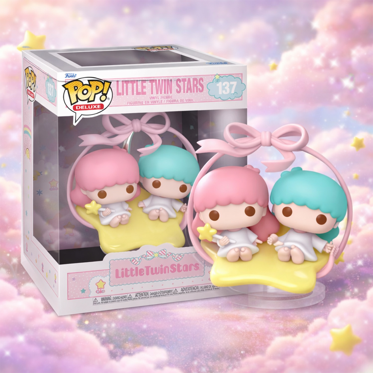 Колекційна ігрова фігурка Funko POP - Little Twin Stars Kiki and Lala — превʼю 6
