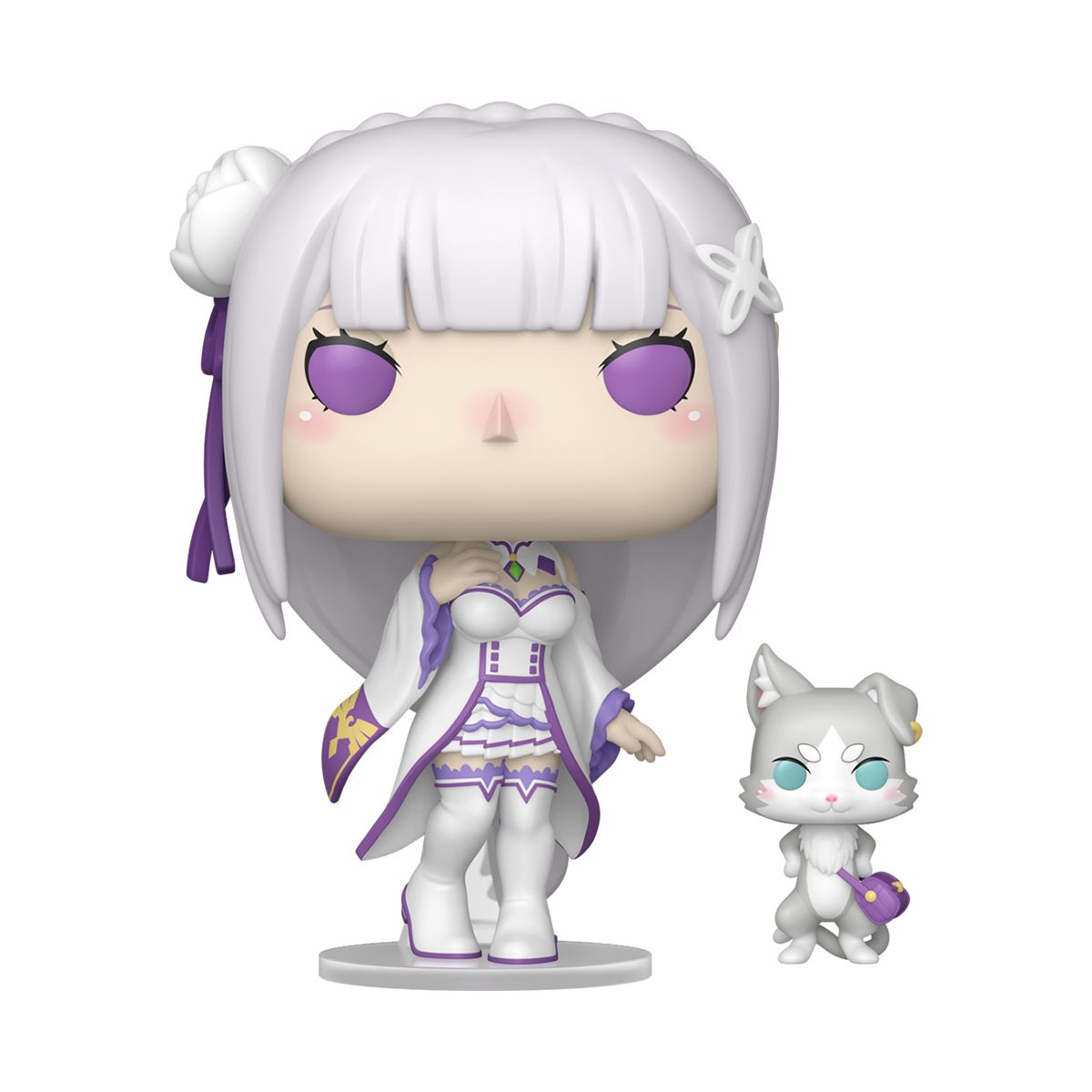 Фігурка Емілія (Emilia) та Пак (Puck) — Funko Pop — Re:ZERO — превʼю 5