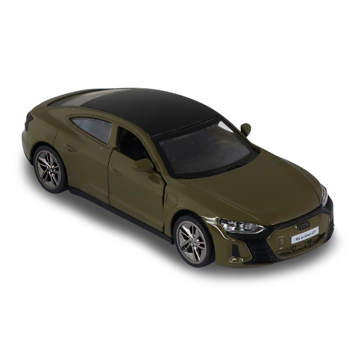 Автомодель Audi RS E-tron GT Techno Drive 1:43 металева з функцією pull back Коричнева — превʼю 28
