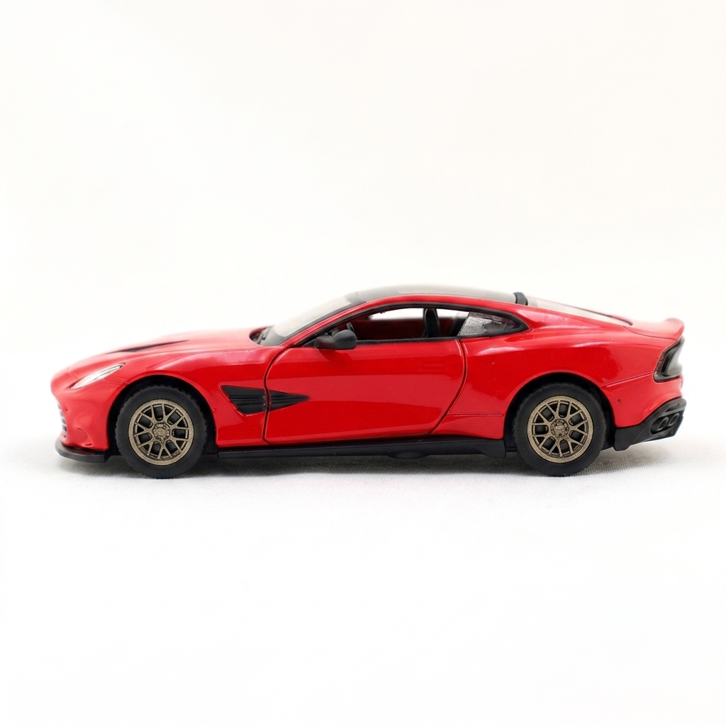 Автомодель Techno Drive Aston Martin Vanquish металева 1:41 Червона — превʼю 5
