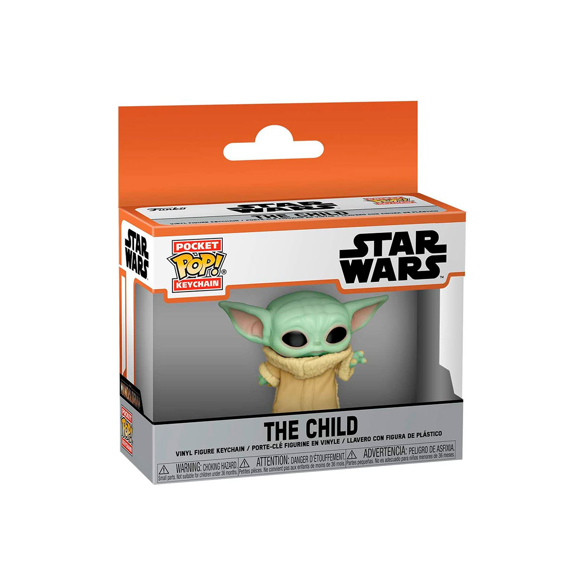 Ігрова фігурка на кліпсі Funko POP The Mandalorian Grogu колекційна Зелений — превʼю 12