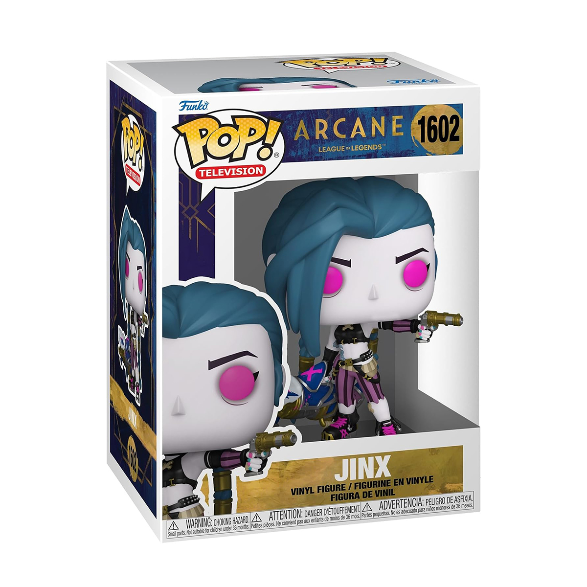 Колекційна фігурка Funko POP Arcane - Jinx вінілова аніме модель для фанатів — превʼю 3