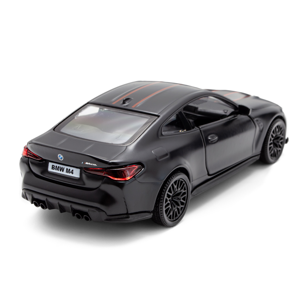 Автомодель BMW M4 CSL 2023 Techno Drive 1:38 металева Чорна — превʼю 26