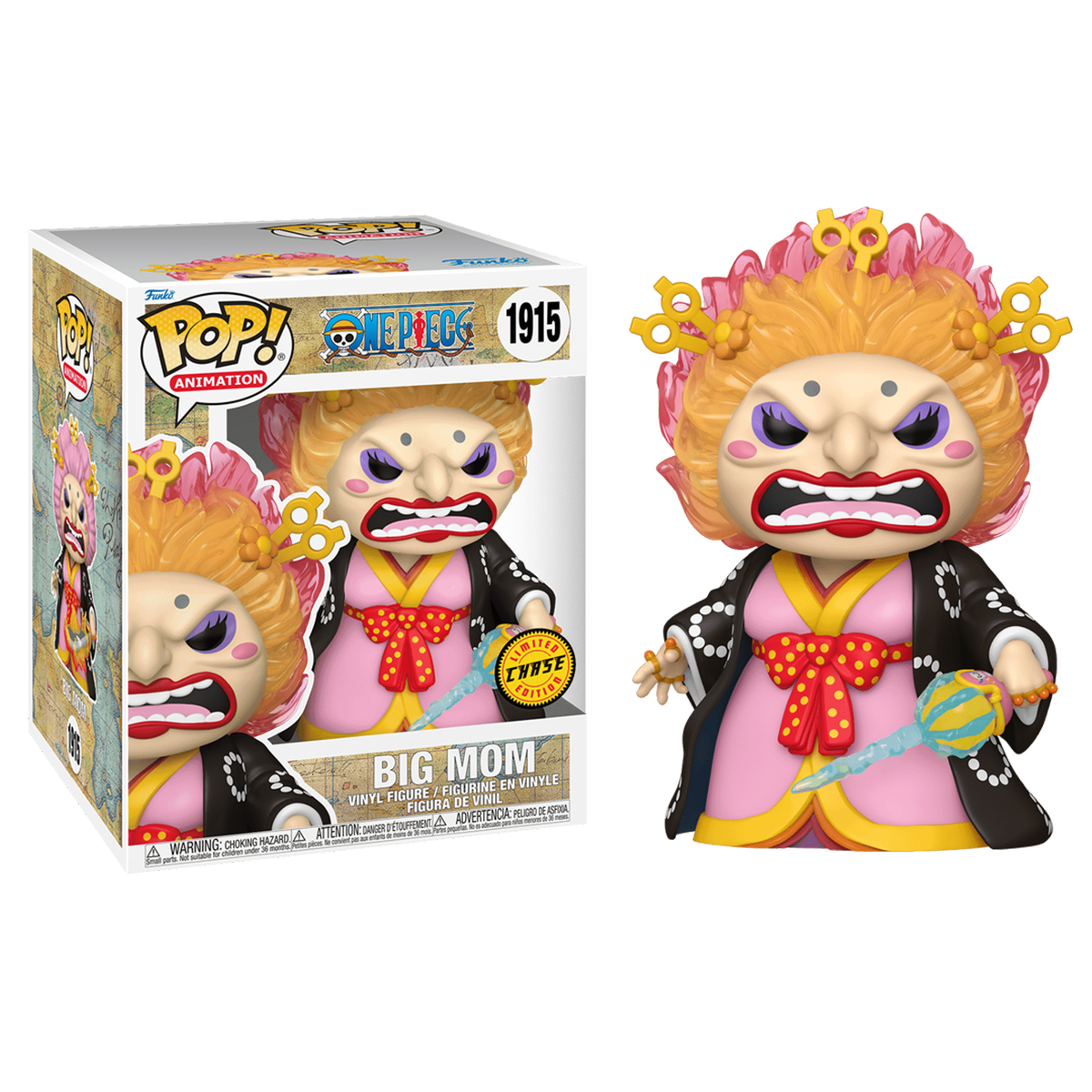 Ігрова фігурка Колекційна Funko Ван піс - Big Mom в кімоно Велика Мама — превʼю 8