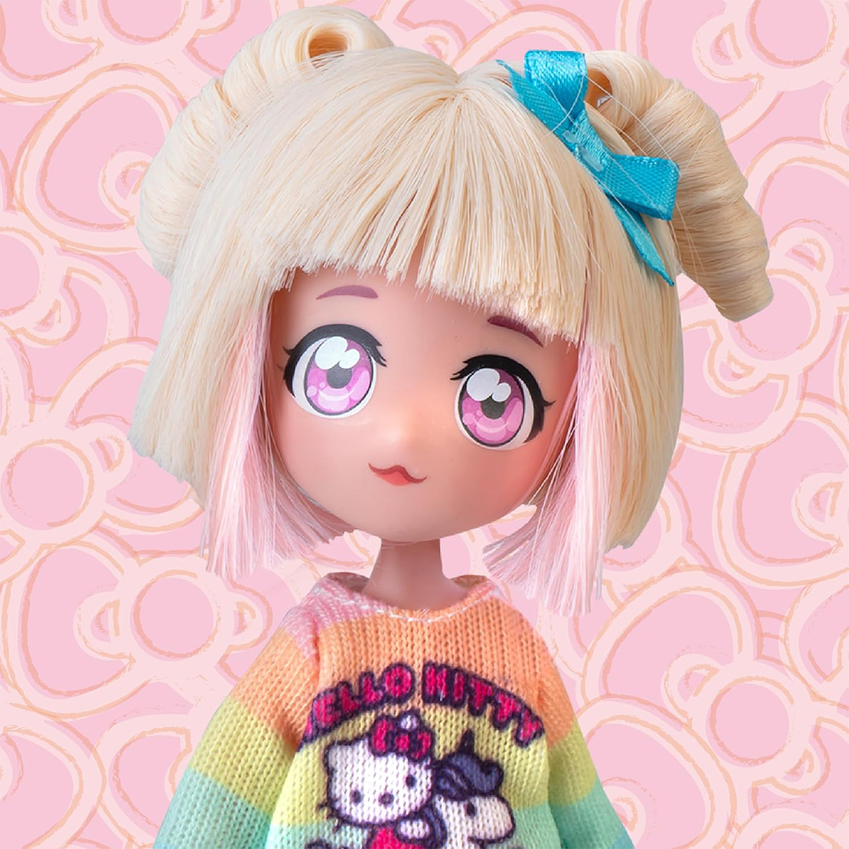 Ігровий набір лялька 4SF Manga Dolls Hello Kitty Стильна Цукерочка-єдиноріг — превʼю 10