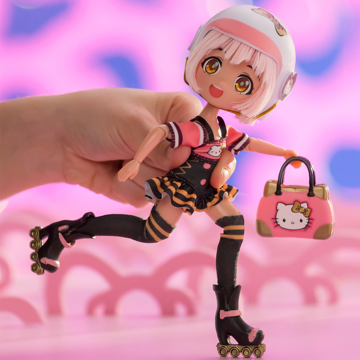 Ігровий набір лялька Hello Kitty Золота Ролер Діва 4SF Manga Dolls 19,5 см — превʼю 10