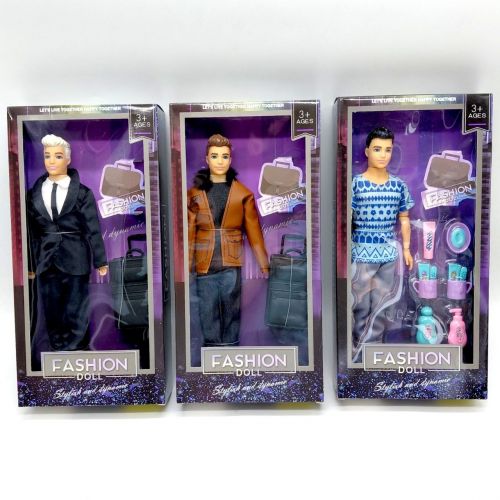 Лялька Fashion Doll хлопець з аксесуарами 29 см різнобарвна — превʼю 2